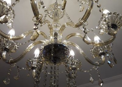 instalação de lustre